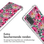 imoshion Design hoesje met koord Samsung Galaxy S20 - Flower Water