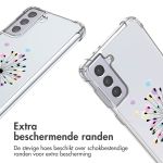 imoshion Design hoesje met koord Samsung Galaxy S21 Plus - Sandstone Dandelion