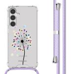 imoshion Design hoesje met koord Samsung Galaxy S24 - Sandstone Dandelion