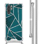 imoshion Design hoesje met koord Huawei P30 Pro - Petrol Green Graphic