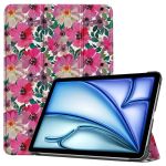 iMoshion Trifold Design Bookcase iPad Air 13 inch (2024) M2 - Floral Watercolor