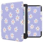 imoshion Design Slim Hard Case Sleepcover Kobo Clara Colour / Kobo Clara BW - Flowers Distance