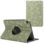 iMoshion 360° Draaibare Design Bookcase Samsung Galaxy Tab S6 Lite (2020-2024) - Green Flowers