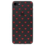 imoshion Design hoesje iPhone SE (2022 / 2020) / 8 / 7 - Red Hearts