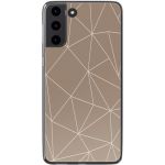 imoshion Design hoesje Samsung Galaxy S22 - Graphic Lines Beige