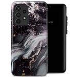 Selencia Vivid Backcover Samsung Galaxy A52(s) (5G/4G) - Chic Marble Black