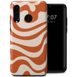 Selencia Vivid Backcover Huawei P30 Lite - Dream Swirl Orange