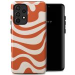 Selencia Vivid Backcover Samsung Galaxy A52(s) (5G/4G) - Dream Swirl Orange