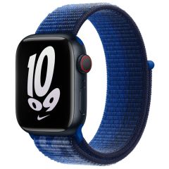 Apple Nike Sport Loop Band Apple Watch Series 1-9 / SE - 38/40/41 mm / Series 10 - 42 mm - Game Royal / Midnight Navy