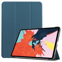 iMoshion Trifold Bookcase iPad Air 11 inch (2024) M2 / Air 5 (2022) / Air 4 (2020) - Donkergroen