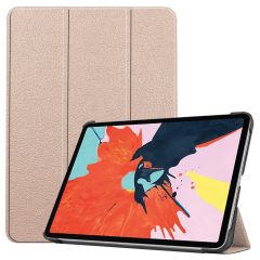iMoshion Trifold Bookcase iPad Air 11 inch (2024) M2 / Air 5 (2022) / Air 4 (2020) - Goud