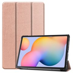 iMoshion Trifold Bookcase Samsung Galaxy Tab S6 Lite / Tab S6 Lite (2022) / Tab S6 Lite (2024) - Rosé Goud