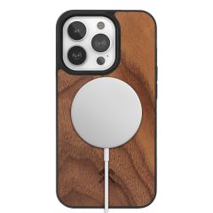 Woodcessories Bumper Case MagSafe iPhone 14 Pro - Walnut