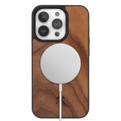 Woodcessories Bumper Case MagSafe iPhone 14 Pro Max - Walnut