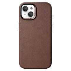 Woodcessories Bio Leather Case MagSafe iPhone 15 - Bruin
