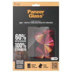 PanzerGlass Ultra-Wide Fit Screenprotector iPad Pro 11 (2018 - 2022) / Air 5 (2022) / Air 4 (2020) - Transparant