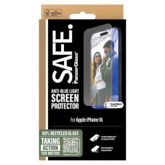 PanzerGlass SAFE ﻿EyeCare Screenprotector Ultra Wide Fit met applicator iPhone 16