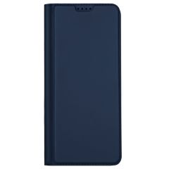 Dux Ducis Slim Softcase Bookcase Motorola Moto G32 - Donkerblauw
