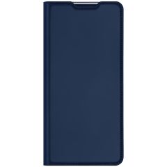 Dux Ducis Slim Softcase Bookcase Realme 9i / Oppo A76 / A96 - Donkerblauw