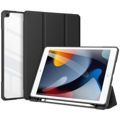 Dux Ducis Toby Bookcase iPad 9 (2021) 10.2 inch / iPad 8 (2020) 10.2 inch / iPad 7 (2019) 10.2 inch - Zwart