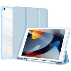 Dux Ducis Toby Bookcase iPad 9 (2021) 10.2 inch / iPad 8 (2020) 10.2 inch / iPad 7 (2019) 10.2 inch - Blauw