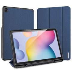 Dux Ducis Domo Bookcase Samsung Galaxy Tab S6 Lite / Tab S6 Lite (2022) / Tab S6 Lite (2024) - Blauw