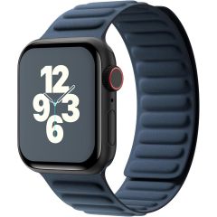 WiWu Magnetisch geweven linkband Apple Watch Series 1-9 / SE / Ultra (2) - 42/44/45/49 mm - Ocean Blue