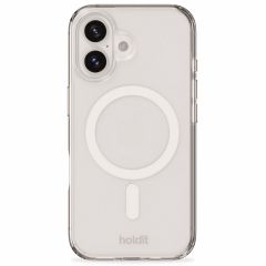 Holdit MagSafe Case iPhone 16 - Wit / Transparant