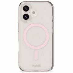 Holdit MagSafe Case iPhone 16 Plus - Roze / Transparant