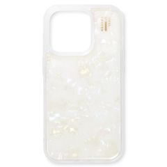 iDeal of Sweden Pearlized Case iPhone 14 Pro - Wit