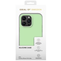 iDeal of Sweden Silicone Case iPhone 14 Pro Max - Mint