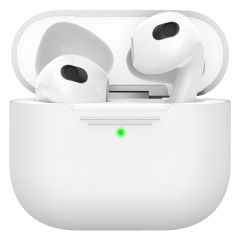 KeyBudz Elevate Protective Silicone Case Apple AirPods 3 (2021) - White