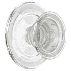 PopSockets PopGrip MagSafe Round - Clear Glitter