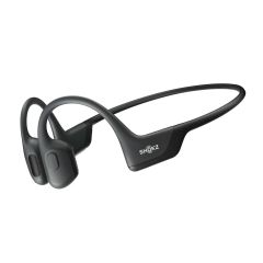 Shokz OpenRun Pro - Standaard maat - Open-Ear draadloze oordopjes - Bone conduction - Black