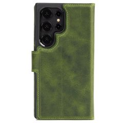 Wachikopa Magic Bookcase 2-in-1 Samsung Galaxy S24 Ultra - Forest Green