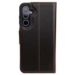 Wachikopa Multi Wallet Bookcase Samsung Galaxy S24 - Dark Brown