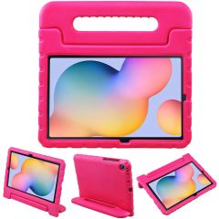 iMoshion Kidsproof Backcover met handvat Samsung Galaxy Tab S6 Lite / Tab S6 Lite (2022) / Tab S6 Lite (2024) - Roze