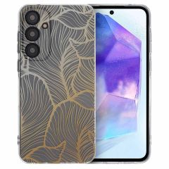 iMoshion Design hoesje Samsung Galaxy A55 - Golden Leaves