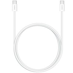 iMoshion USB-C naar USB-C kabel - Braided - 2 meter - Wit
