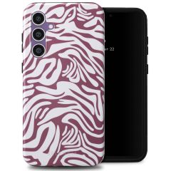 Selencia Vivid Backcover Samsung Galaxy S23 FE - Trippy Swirl Dark Rose