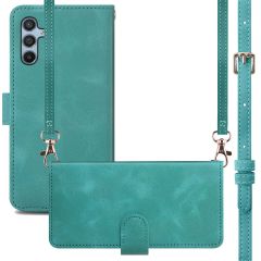 imoshion Bookcase met koord Samsung Galaxy A34 (5G) - Turquoise