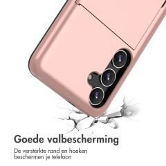 imoshion Backcover met pasjeshouder Samsung Galaxy S24 Plus - Rose Gold