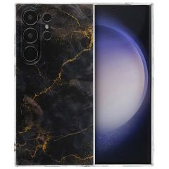 imoshion Design hoesje Samsung Galaxy S24 Ultra - Black Marble