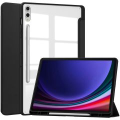 iMoshion Trifold Hardcase Bookcase Samsung Galaxy Tab S9 Plus 12.4 inch - Zwart