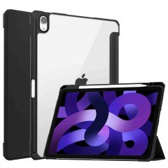 iMoshion Trifold Hardcase Bookcase iPad Air 11 inch (2024) M2 / Air 5 (2022) / Air 4 (2020) - Zwart
