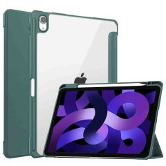 iMoshion Trifold Hardcase Bookcase iPad Air 11 inch (2024) M2 / Air 5 (2022) / Air 4 (2020) - Groen
