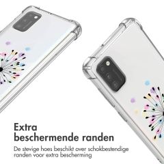 imoshion Design hoesje met koord Samsung Galaxy A41 - Sandstone Dandelion