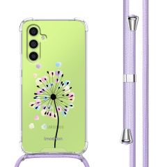 imoshion Design hoesje met koord Samsung Galaxy A34 - Sandstone Dandelion