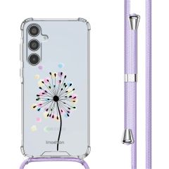 imoshion Design hoesje met koord Samsung Galaxy A35 - Sandstone Dandelion