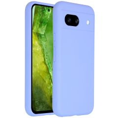 Accezz Liquid Silicone Backcover Google Pixel 8a - Paars